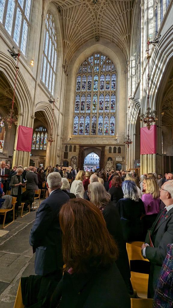 stdmnd's tweet image. In Bath for the 850th(!) Anniversary of @stjohns1174 - lovely to see old friends and new @DrCarolHomden and get ideas for @TheHarpurTrust Accelerator Programme