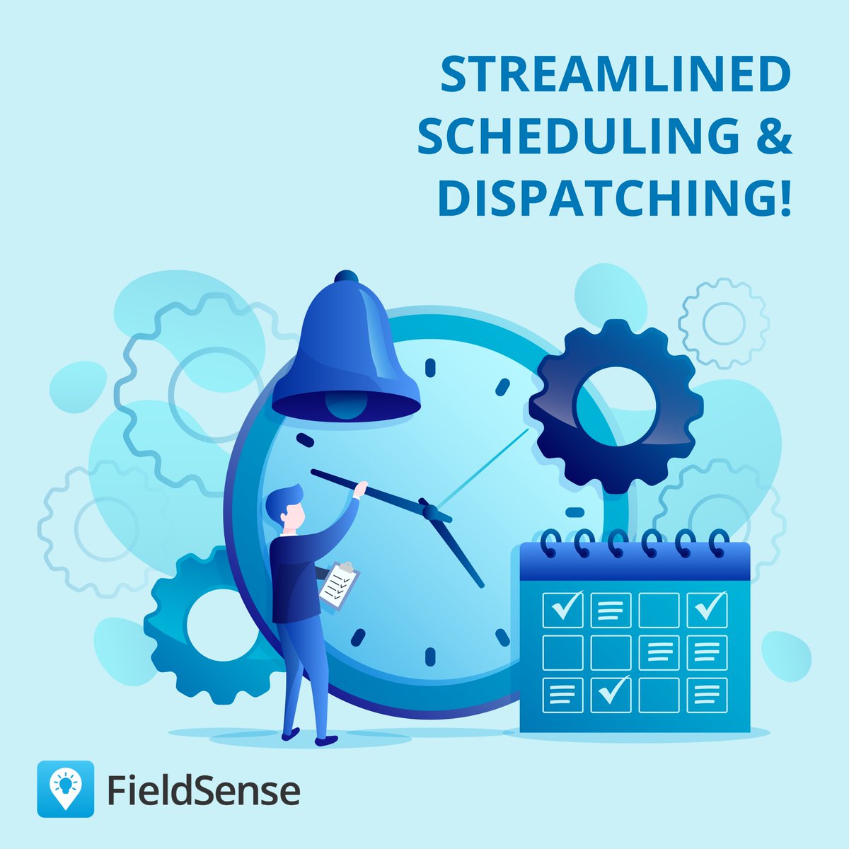 QLC_FieldSense's tweet image. Juggling field staff schedules? Let FieldSense bring order to the chaos.
Streamline your operations, optimize schedules, and boost productivity effortlessly.
Discover a new era of field management.
#SchedulingSimplified #FieldSenseMagic #ScheduleOptimization #ProductivityBoost