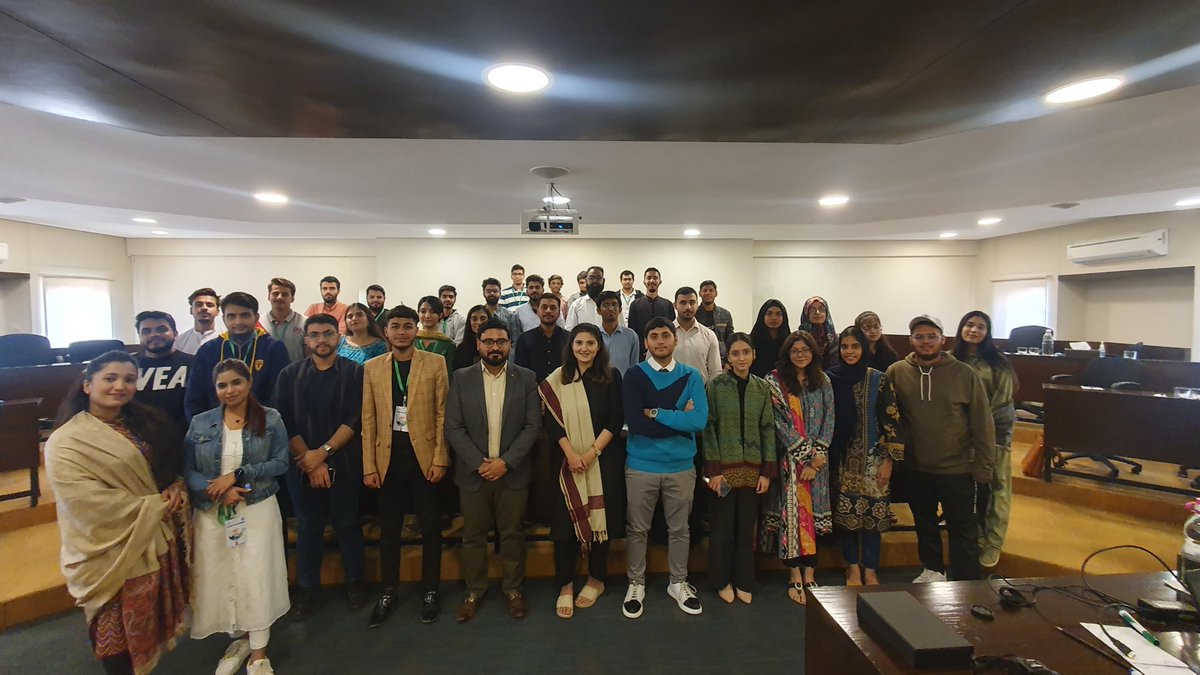 SocialPstd's tweet photo. Grateful to Ali Asim ✪ - Lucky Renewables (Private) Limited for conducting an amazing &amp; insightful session at #SDP. His Session was focused on “Critical thinking &amp; its importance in progressing in the corporate sector”. https://t.co/Hbfr7uW64t