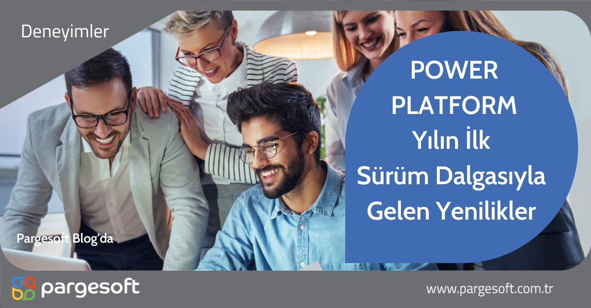 #Microsoft #Dynamics365 ve #PowerPlatform 2024 Sürüm Dalga 1 ile yüzlerce yeni özellik kazanıyor. Yılın ilk sürüm dalgasıyla Microsoft Power Platform'dan öne çıkanlar: lnk.bio/manage

#Pargesoft #PowerApps #Dataverse #AI #Copilot #PowerPages #PowerAutomate #CopilotStudio