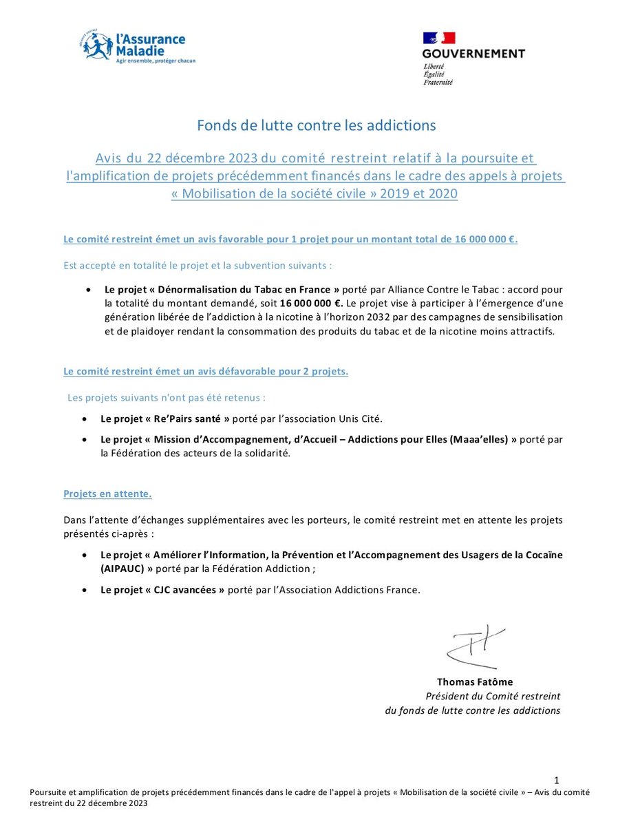 addict38's tweet photo. #FondsAddictions et #alcool...
@RechercheAlcool @SFAlcoologie @FFAddictologie @FedeAddiction
@JeNeFumePlus @PrDautzenberg @ADLERMarion3 @SebastienBZ https://t.co/JowrDNcuxr