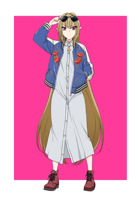 #よそのコ私服部冬服編 ヤンキー吸血鬼エリシア嬢