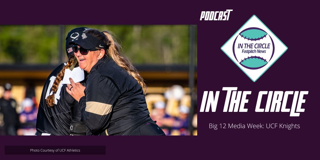 It's Thursday. You know what that means? It's Day 4 of @Big12Conference on @InTheCircleSB. Today's DH starts in Orlando as we look at @UCF_Softball. You'll hear from @CoachBallMalone, @jada_cody99 and @sdoherty46 Listen & download now: wp.me/p3xSE1-1yjq