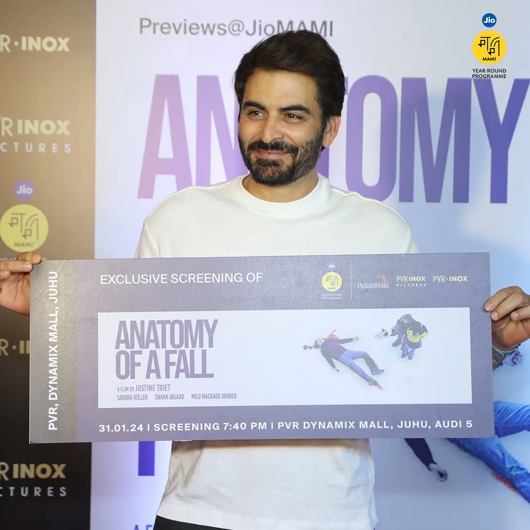 MumbaiFilmFest's tweet photo. The #JioMAMIYearRoundProgramme screening for Anatomy Of A Fall had an outstanding response from the attendees. https://t.co/2HXIh1j5mP