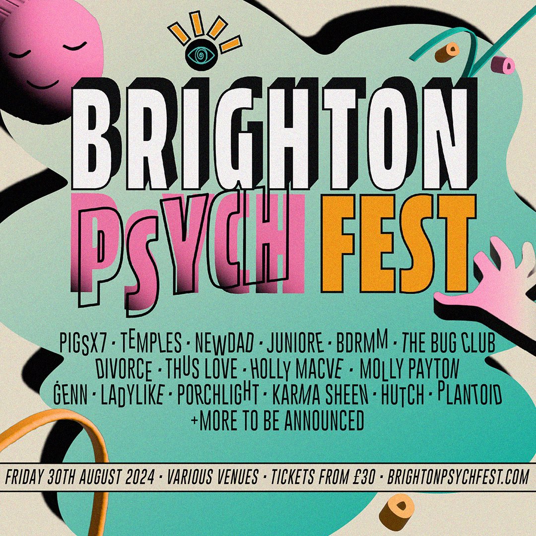 BRIGHTON 🪬 we are back with you this Summer for @brightonpsychfest YES! Tickets on sale FRIDAY 2nd Feb @ brightonpsychfest.com - sign up now see you in AUGUST