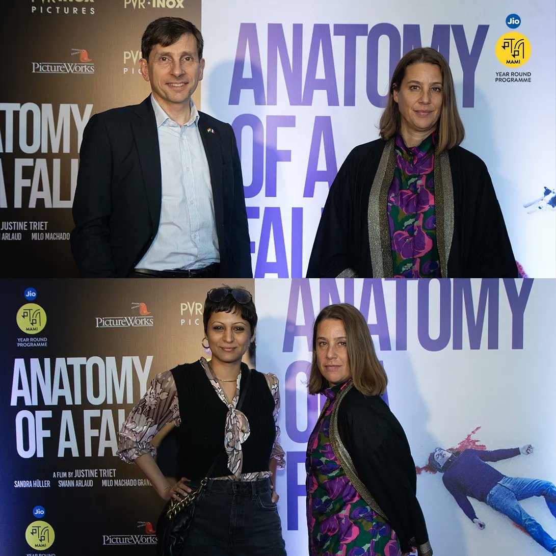 MumbaiFilmFest's tweet image. Anatomy Of A Fall releases in cinemas near you on February 2, 2024. 
 
To get invites for future YRP screenings, register here:
mami.mumbaifilmfestival.com

@anupamachopra
@PicturesPVR
#PictureWorks 
@reliancejio
@_PVRCinemas