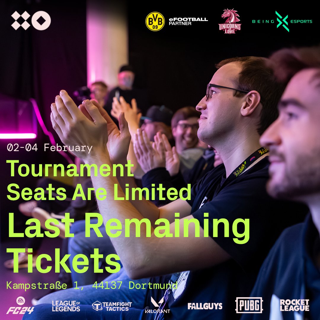 BaseStackDE's tweet photo. Das größte Gamingfestival in Dortmund startet morgen!!
Letzte Chance, deinen Platz zu sichern!
Buche über unseren Link im Kommentar!
#basestack #dortmund #Germany #gearstore #bvb #UnicornsOfLove #uol https://t.co/P2MIsxCKlh