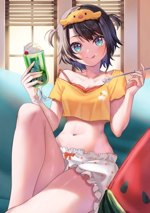 一緒に食べるっすか?#プロテインザスバル #大空スバル 