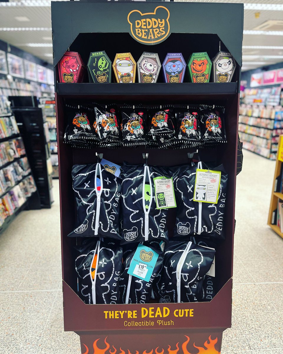 We’ve had a restock of Deddy Bears! Pop in now to have a browse ☠️✨ #hmv #hmvburton #hmvforthefans #hmvlovespopculture #deddybears