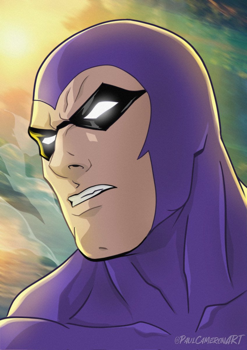 paulcameronart's tweet image. It was that time again...The Phantom!
Cartoon style🤟🏻
@thephantom_fan @ThePhantomComic @FrewThePhantom #thephantom #kitwalker #theghostwhowalks #skullcave #cartoonstyle  #fanart #warmdown #artist