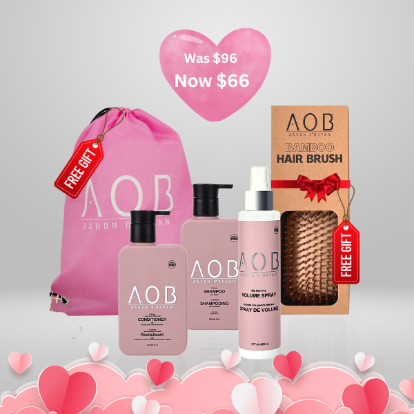AOBProducts's tweet photo. 💖 Love Is in the Hair with AOB Valentine's Gift Sets 💖 Shop now for Exclusive Discounts &amp; Two Free Gifts Included! 💖 ✨

Spread the love this season. #AOBPRODUCTS #GiftsThatSpeakVolumes #valentinesday https://t.co/QICFACR3bg