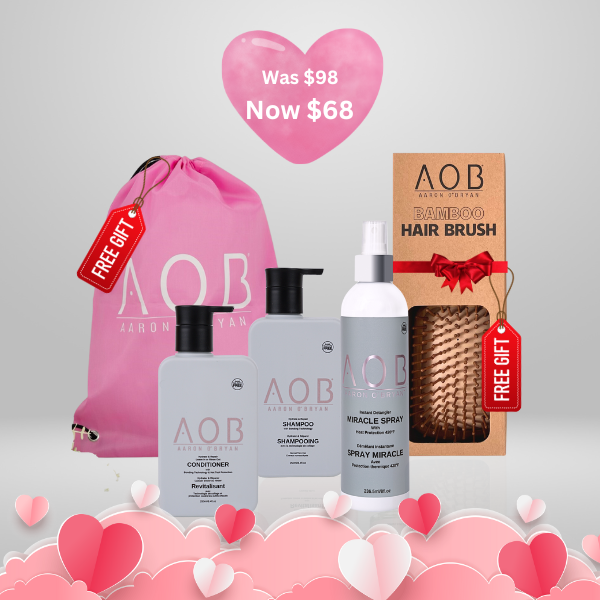 AOBProducts's tweet photo. 💖 Love Is in the Hair with AOB Valentine's Gift Sets 💖 Shop now for Exclusive Discounts &amp; Two Free Gifts Included! 💖 ✨

Spread the love this season. #AOBPRODUCTS #GiftsThatSpeakVolumes #valentinesday https://t.co/QICFACR3bg