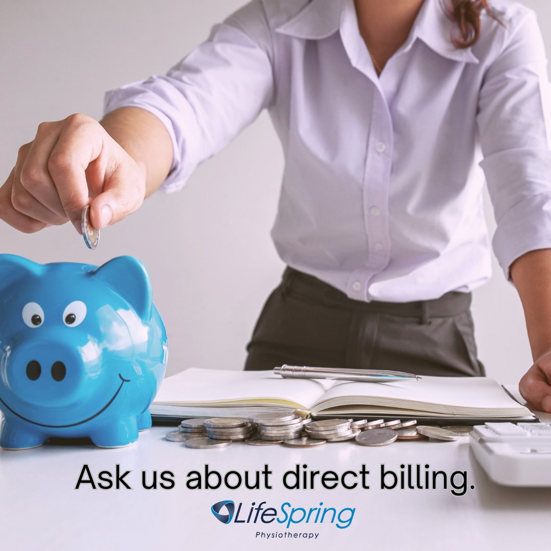 Did you know that we offer direct billing to most health insurance plans? Ask our admin team if you would like us to bill for you! #physiocanhelp #heretohelp