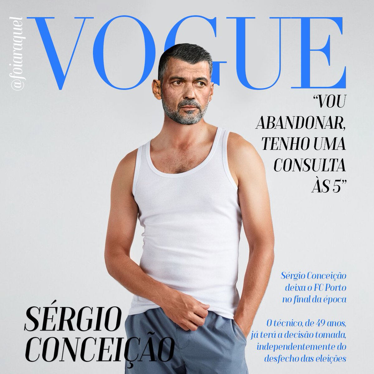 Adeus, Sérgio Conceição 💖