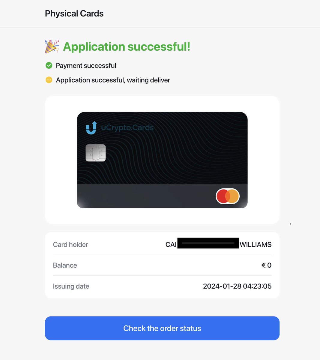 $ULTIMA Debit Cards Now Available #ULTIMA