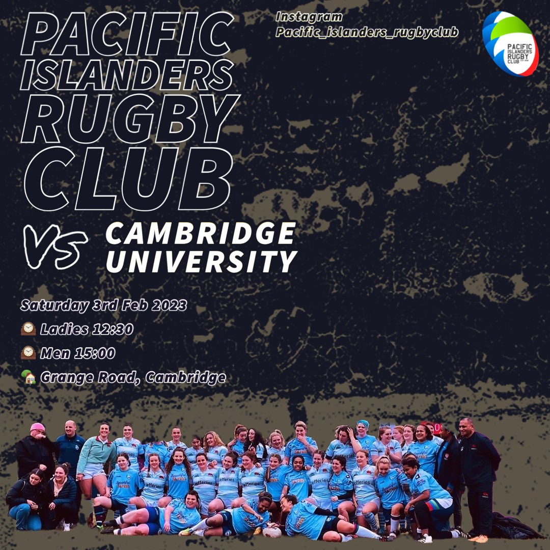 PacIslandRugby's tweet photo. Can’t wait for our annual double header with our friends @CURUFC and @CURUFCW this Saturday- always great hosts and have always supported us.
If anyone fancies a run out drop us a DM #bringamate #pacificgrassrootsrugby https://t.co/kFhYlxIgBa