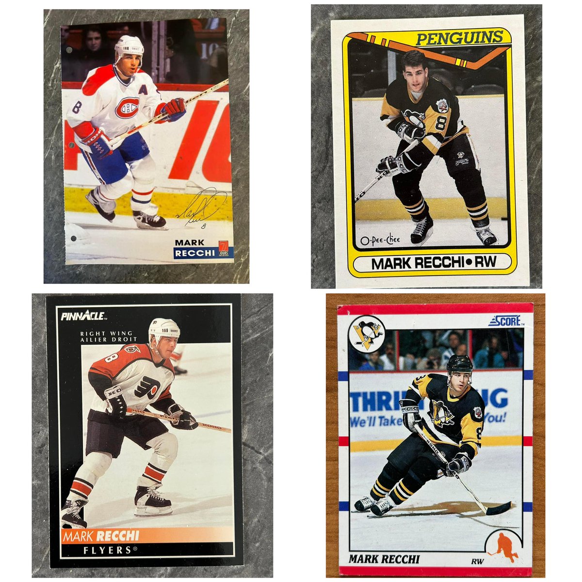 Claude6Landry's tweet photo. Anniversary #MarkRecchi
 February 1 
[56 yrs. ago] https://t.co/JfsHAS2Y8a