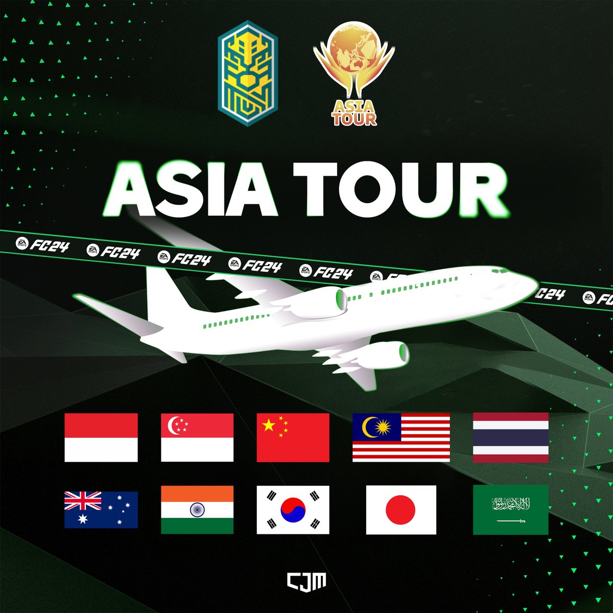 Eleven days. Ten Countries. One Team. Nusantara United Asia Tour 2024 kicks off tonight.