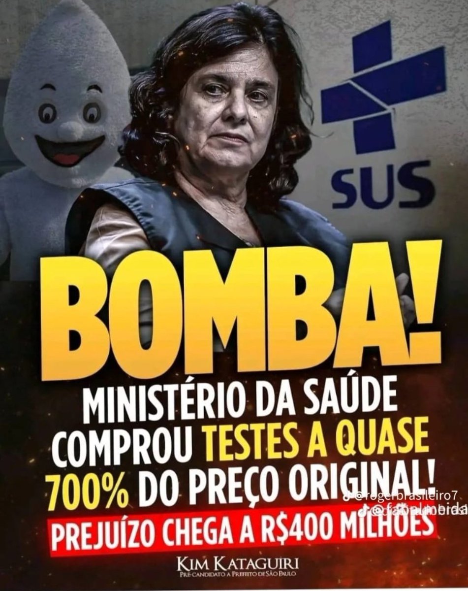nelsonpaffi's tweet photo. Para descobrir se a notícia é verdadeira, a PF tem que agir rápido.
Porque ainda não foi buscar o notebook da ministra e de seus assessores?
Porque o 5TF não abriu processo contra a ministra?
Claro, ela é da esquerda e tem o total apoio.
E nós, Patriotas, pagando a conta. https://t.co/GiW1e4QxkX