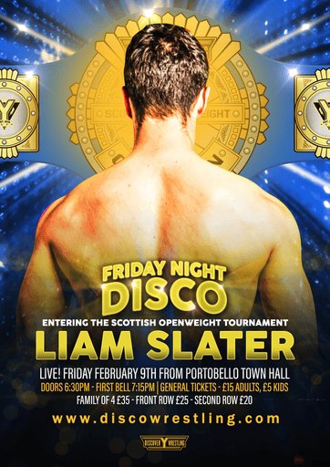 Liam Slater will enter the Tournament!