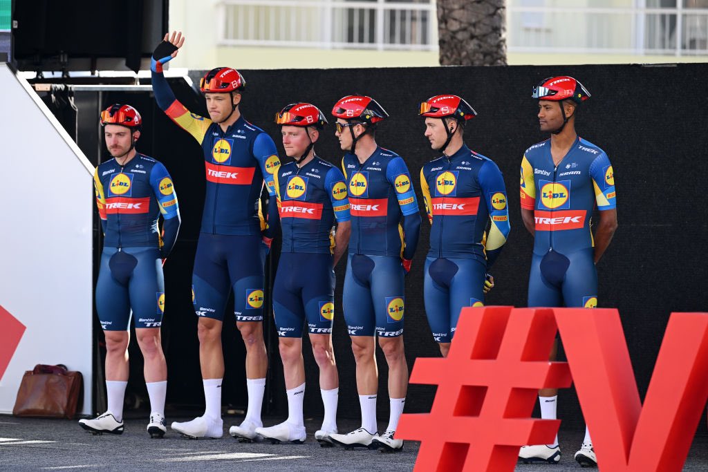 LidlTrek's tweet image. Stay tuned on #VCV 🇪🇸, stage 2 is ongoing 👊