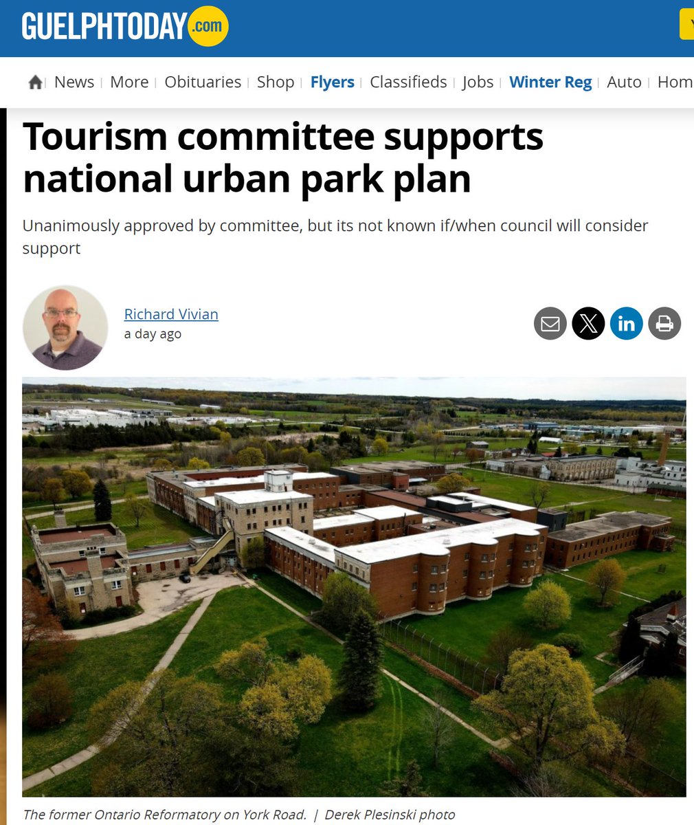 #Guelph City Council's  Tourism Advisory Committee has recommended to Council what citizens have known all along. This place could be a National Urban Park, that can Conserve and Restore nature, advance healing, understanding and Reconciliation, and preserve free public access.