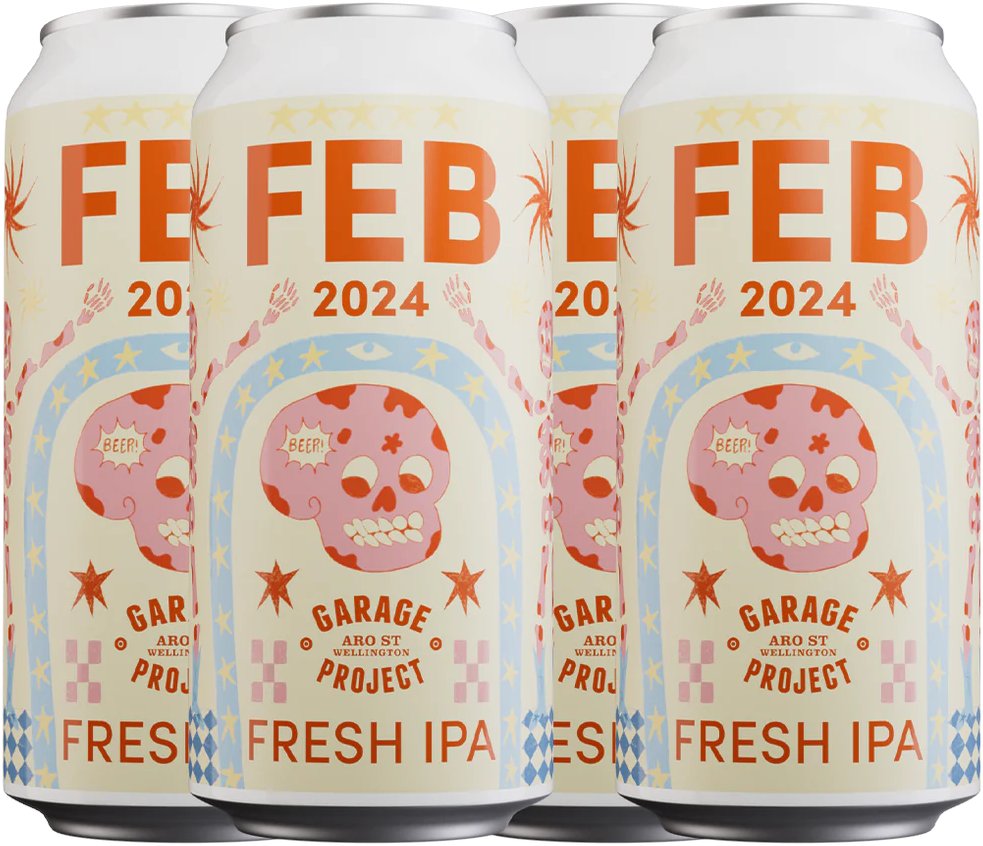 BeerPedia's tweet photo. Garage Project - Fresh Feb 2024 https://t.co/xu8kW2Aa19 #beerpedia #garageproject #hazyipa #chinook #motueka #rakau #simcoe #beernews #beerblog #newrelease #newlabel #craftbeer #μπύρα #beer #bier #biere #birra #cerveza #pivo #ol #olut #alus https://t.co/aICvyaq1Zz
