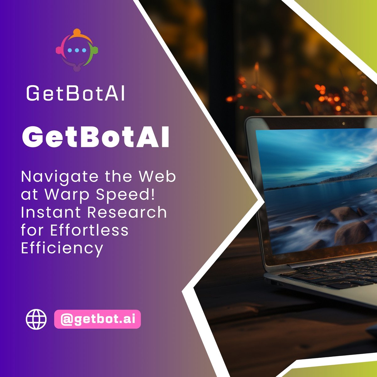 GetBotAI's tweet image. Use GetBotAI's instant research feature to cut down your browsing time. Stay informed and efficient!
#GetBotAITips #EfficientBrowsing #TechTuesday #AIAssistance #ProductivityHacks #SmartResearch #TimeSaver #StayInformed #TechTools #KnowledgeBoost #InstantResearch