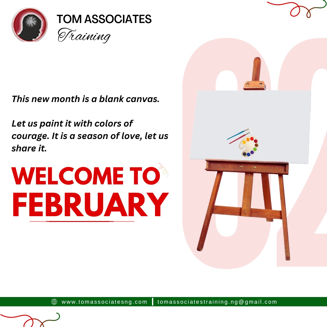 TomAssociates's tweet image. 🚀 Hello February! 🚀
At Tom Associates Training, 
we're ready to elevate your skills and empower your journey in management and development. 
This month is all about growth, learning, and unlocking your full potential. 
#TomAssociatesTraining
#FebruaryFocus 
#SkillDevelopment