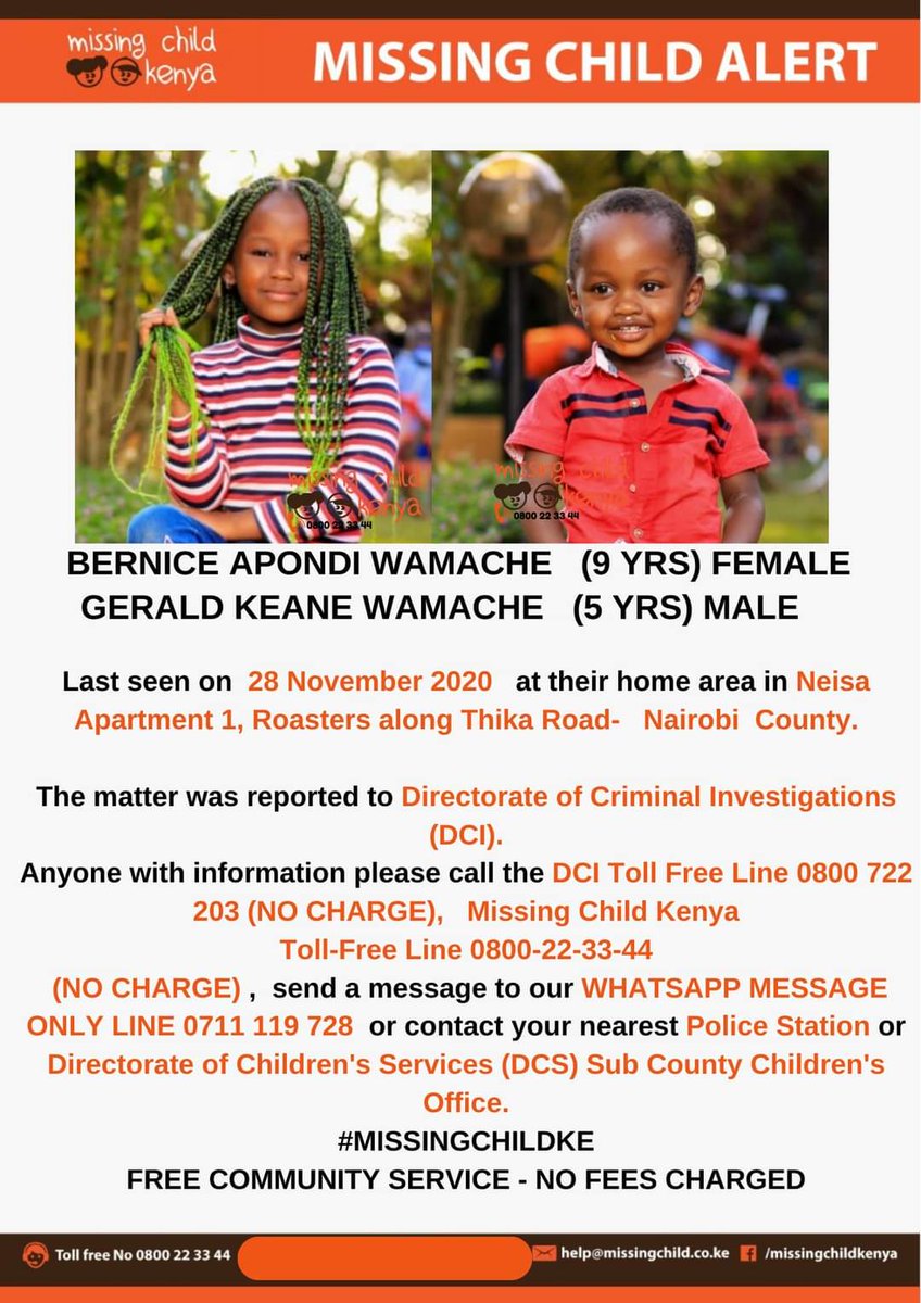 As we start a happy new month, my children are still missing. Who will help me?? @DCI_Kenya @NPSOfficial_KE Nifungie Nyama Sifuna Farah Maalim Nakuru Gor Mahia Citizen TV Kisii Nation Media Group Dr Faith Mwaura Pokomo Mungatana #mainaandkingangi #FreeMyPassport #DearAgaKhan