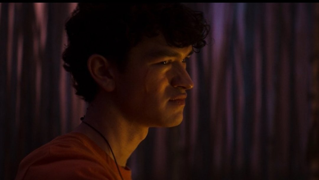annabethsdiary's tweet photo. nunca vou superar a mudança de expressão do luke quando o percy fala sobre hermes. charlie bushnell você é artista https://t.co/j9ZMvBNZhw