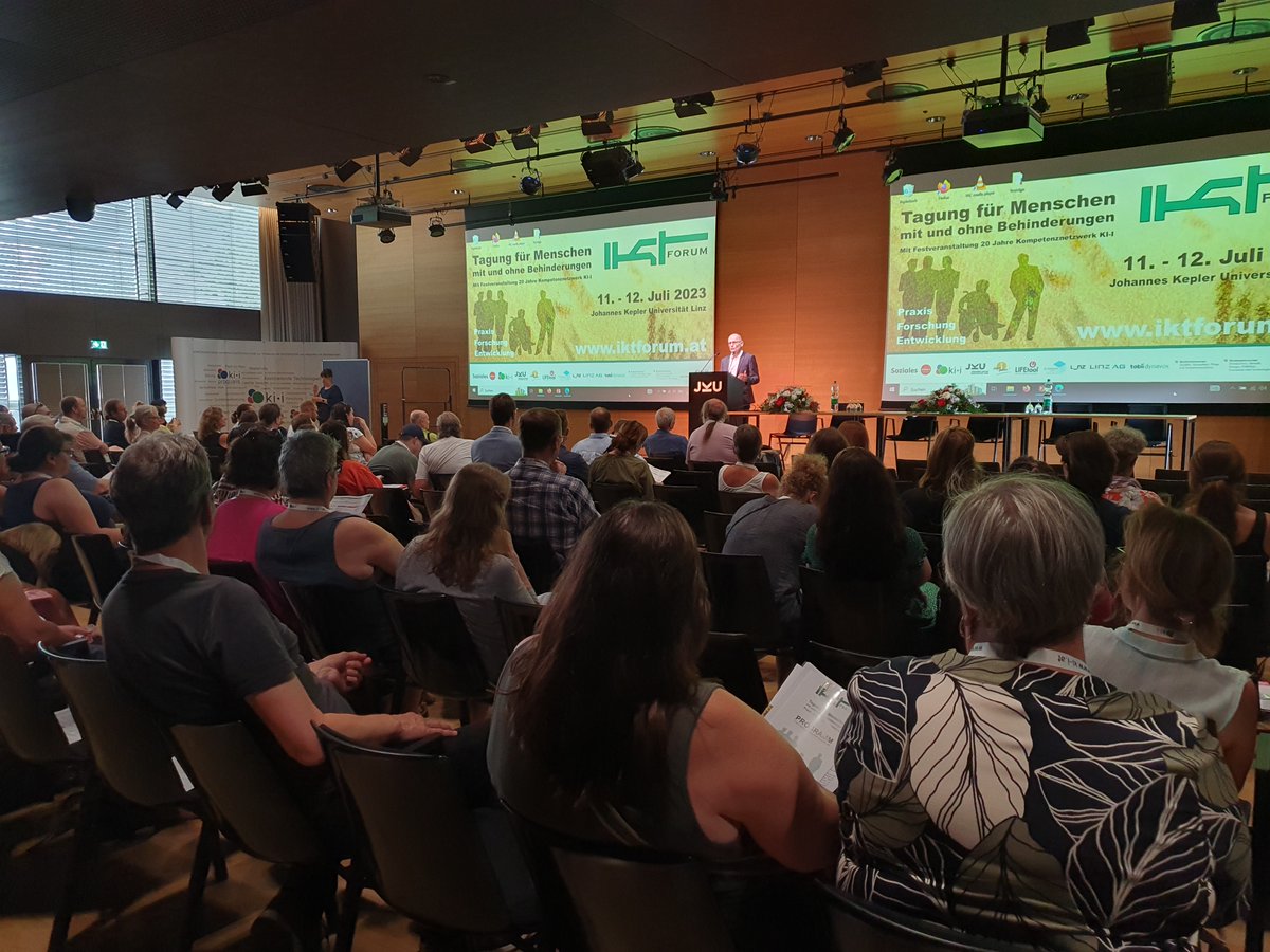 AccessibilityA2's tweet photo. https://t.co/IrB3vIY4f2
🌐✨Call for Symposium #IKTForum2024
📢Conference for people with and without disabilities:  Practice - Research - Development IKT Forum: 8 &amp; 9 July 2024; Place: JKU, Linz
✨Submissions, information, registration (open from April 2024) ✉️iktforum@ki-i.at https://t.co/o4YhQamuUv