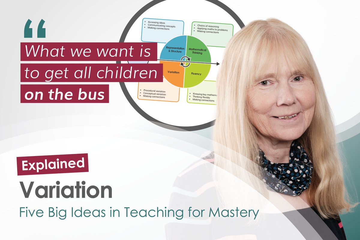 😮'The benefit of using variation is enormous'🤩<a href="/ThinkingMaths/">Dr Debbie Morgan CBE</a> reveals her top tips for teachers who want to improve maths learning for all pupils in our latest Q&amp;A
ncetm.org.uk/features/the-f…