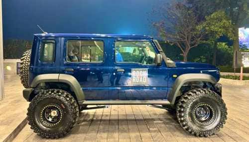 The Maruti Suzuki Jimny, renowned for its off-roading capabilities and compact design, has taken an interesting turn with a unique modification by the 'Gerrari Offroaders.' Shared on social media by Rattan Dhillon,   'Rock and Road'