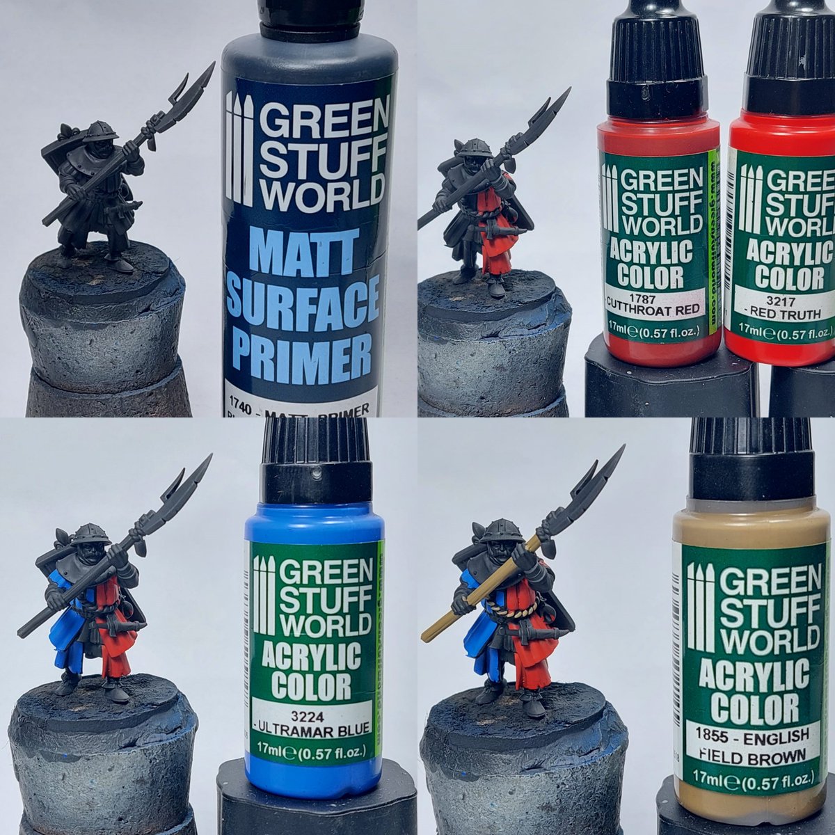 greenstuffworld's tweet photo. OW works are starting to arrive from our GSW team, and we can already show you this Bretonia unit, painted by our mate @chushammer  , as always, with the ideal brand of paint for wargames!! #warhammer #PaintingWarhammer #paintingminiatures https://t.co/aasVE0PIa0