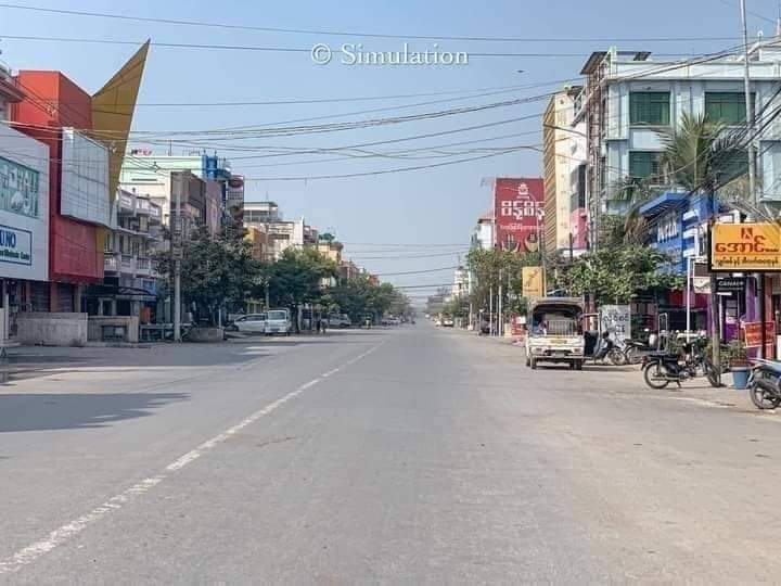 Thida91905533's tweet image. ပြည်သူ့နွေဦးတော်လှန်ရေး ၃ နှစ်ပြည့် လူထုတိုက်ပွဲအဖြစ် အပြင်မထွက် အသံတိတ်သပိတ်၊ အဖြူရောင် လှုပ်ရှားမှု မန္တလေးမြို့မြင်ကွင်း။

#DVB #သပိတ် #GSCB