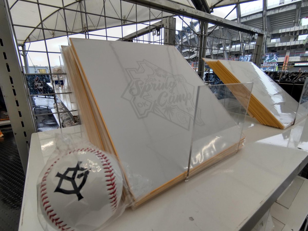 ⚾春季キャンプグッズ情報🧡／ 公式グッズショップではキャンプ限定