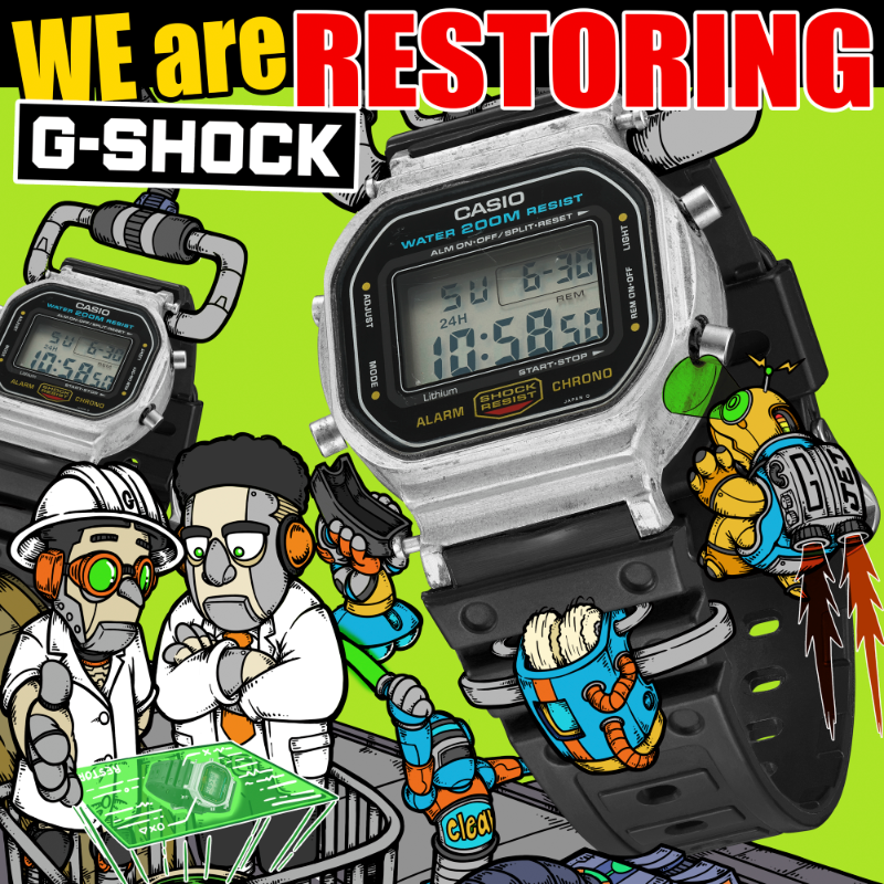 引き出しに眠ったままのG-SHOCK、忘れていませんか？ もう一度復活
