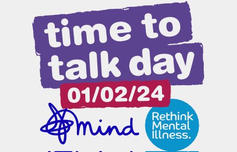 ‘Time to Talk Day’ ❤️

Keep raising awareness and talking every day! 

If anything is bothering you, please open up to someone about it. It’s so important. Don’t keep it hidden. Psychological support is not for the weak; it’s for the strong to become even stronger 🙏 

Pls RT