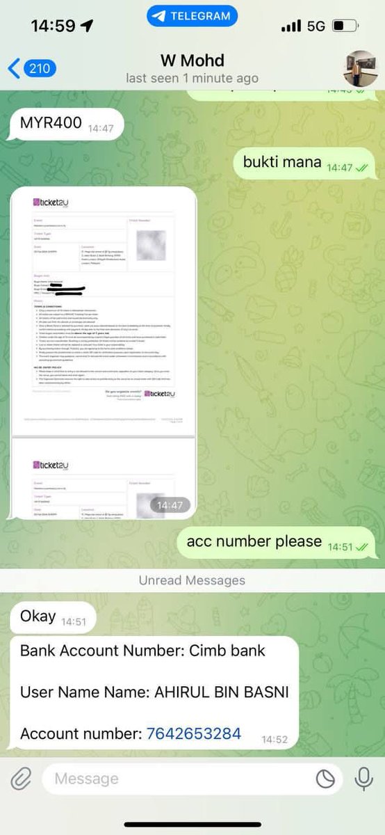 dahli4r's tweet photo. ⚠️
Someone just leaked my ticket, so be careful if you want to buy ticket mahalini from other resellers.
#MahaliniisYoursKL #MahaliniliveinKL
#Mahalini #MahaliniLovechestraLiveinKL https://t.co/cCB063pnmD