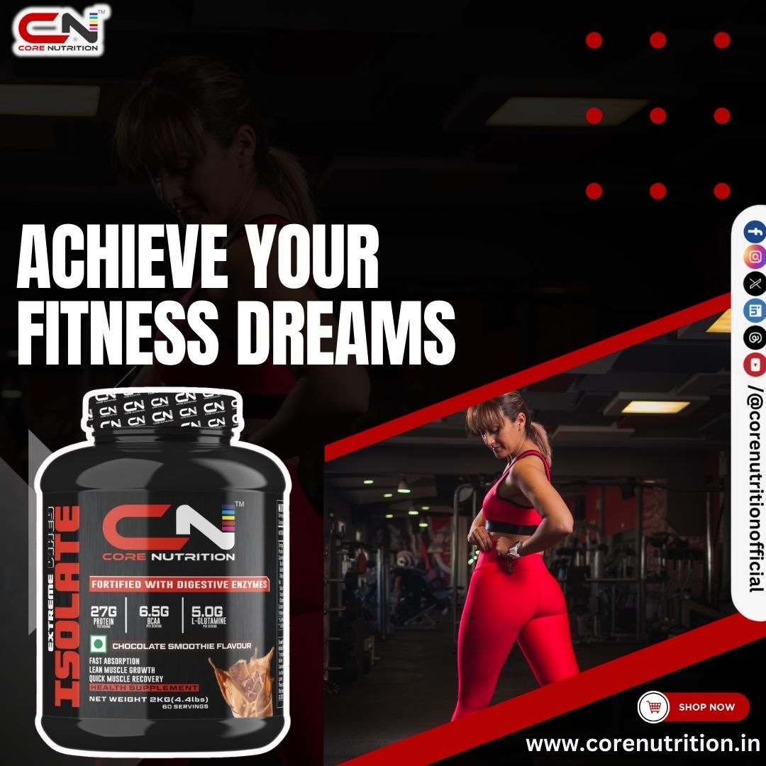 CNPL_official's tweet photo. Achieve Your Fitness Dreams
Extreme Whey Isolate
(Chocolate Smoothie Flavour)
This powerful blend of protein goodness helps your recover faster and build muscle like a beast. 🏋️♂️
#FuelingYourSuccess
Order Now: 🌐 https://t.co/K0CAhmmVB0
#wheyisolate #corenutrition #fitness #gym https://t.co/Wc2xc0QIGo