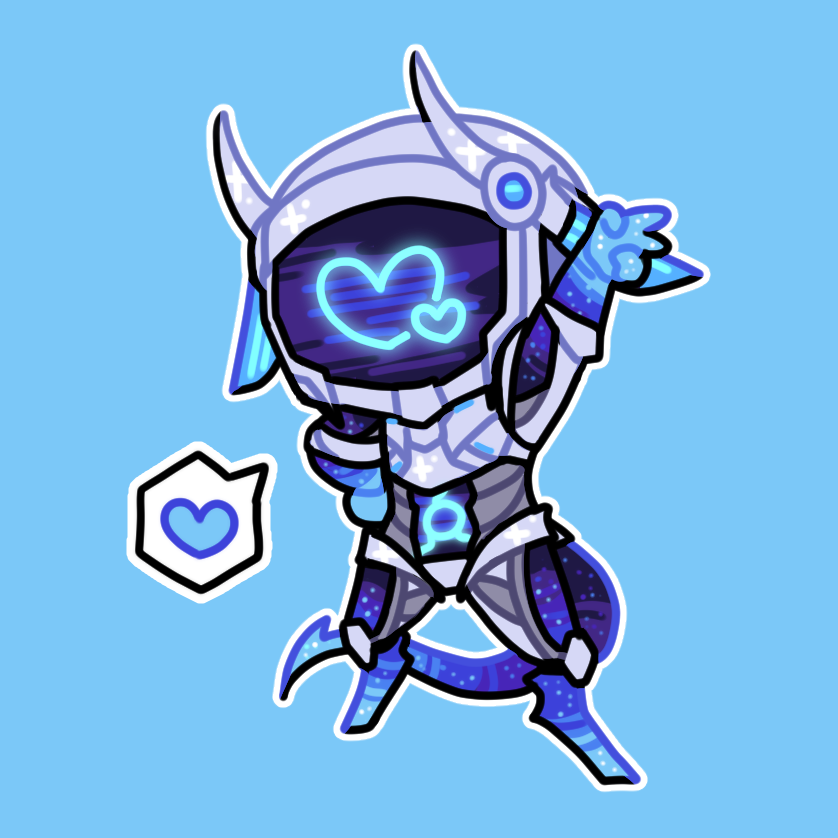 「another ko-fi, for @/windupesteem :] 」|Reaper ✨のイラスト