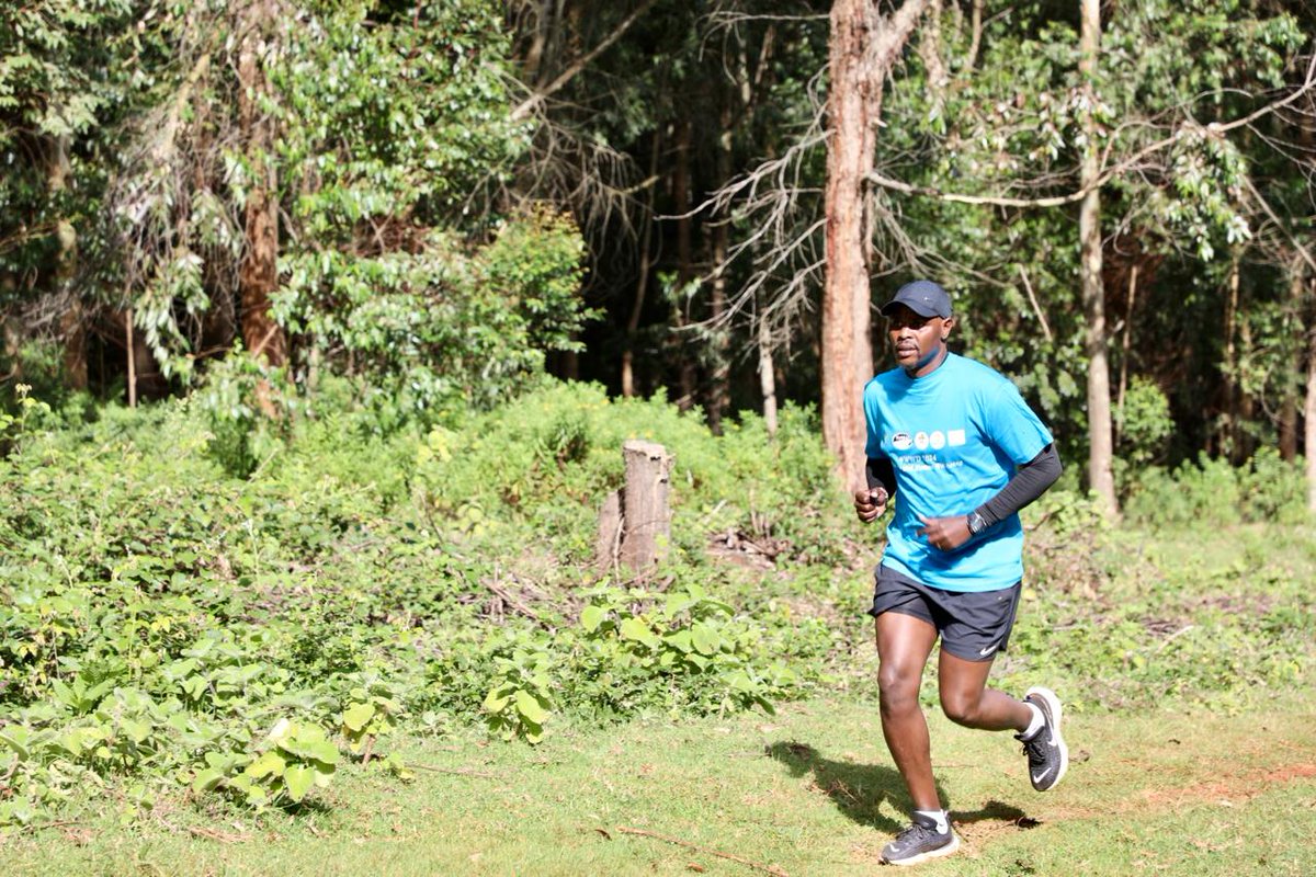EnviClimateC_Ke's tweet photo. In Pictures : Environment and Climate Change Principal Secretary Eng. Festus K. Ng'eno today took part in the 5KM Timboroa Forest Run a pre-cursor event to the #WorldWetlandsDay to be officiated by @Environment_Ke CS @HonTuya Friday 2nd February, 2024 #RunForWetlands https://t.co/px2wmV7qe6