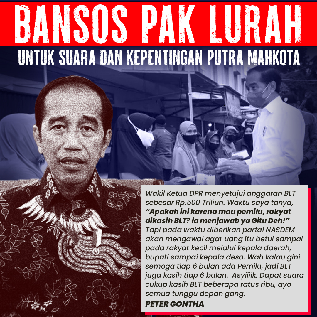 dhiyahnaureen's tweet photo. Menjijikan Kades Bansos Bu Mega Kabinet Jokowi Luna Maya Petisi Bulaksumur https://t.co/wA0PvE6S3S