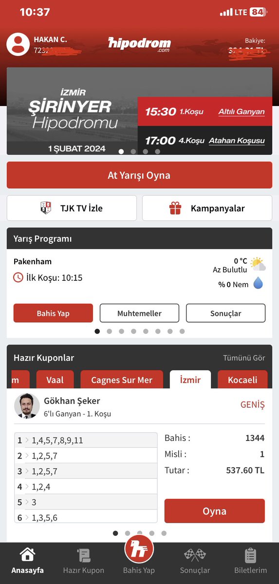 cantinazhakan's tweet photo. Uzun süredir beklenen At Yarışı E-BAYİ’lerden ilk’i açıldı https://t.co/VBN2fJiLA7 dan yurt içi ve yurt dışı müşterek bahis kabulüne başlandı…
🔻IOS ve Android uygulamalar yayında… #AppStore
#tjk #misli #mislicom #atyarışı https://t.co/bdCup4gSTY