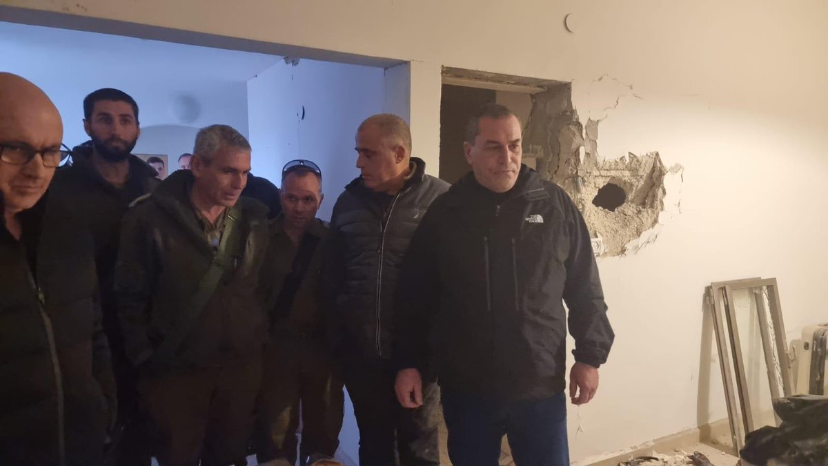 IMOD Director General, MG (Res) Eyal Zamir, visited northern Israeli towns and farms along the Lebanese border yesterday that suffered damage from Hezbollah fire. The IMOD Northern Horizon Directorate has currently identified 427 damaged houses, including 80 directly hit.