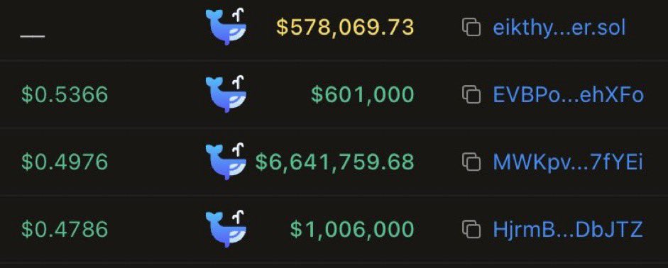 Yes I bought $6.6M worth of $JUP   
I’m wallet: 
MWKpv5qYuZ9ZLShLB1MuV83xHRcTgVA9A5pUajnQUUcPbk3bf7FyE   

It’s about sending a message to the market and I will one day be in profit   

I’m generously giving out 100,000 $JUP to a lucky winner who retweets this and follows me