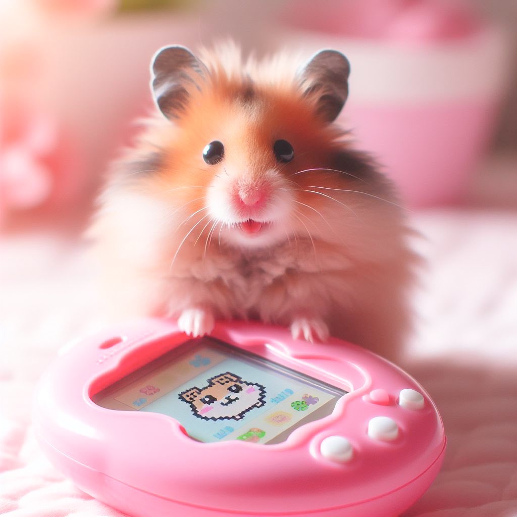 AI_hamsters's tweet photo. #AI #ハムスター #AIハムスター 
はむすたまごっち https://t.co/xfkhevmKnu