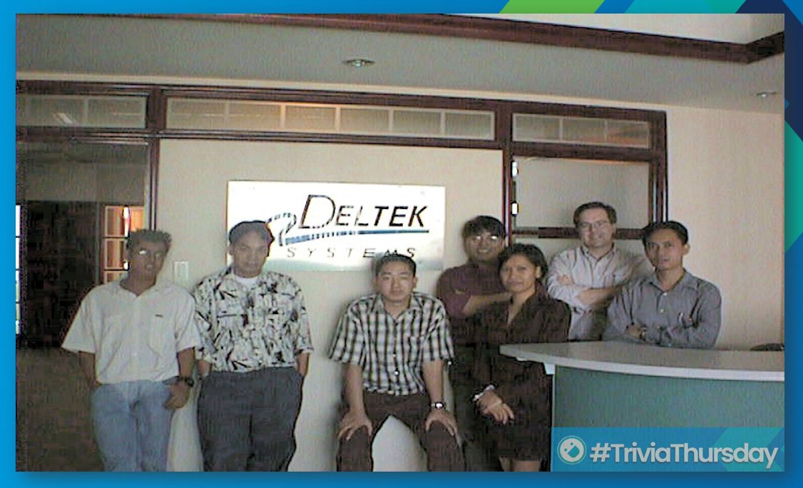 HappyAtDeltek's tweet photo. For our #TriviaThursday game for this week, can you guess the exact registered date when Deltek Makati debuted in the Philippines? Aside from the 30 #HappyAtDeltek points, we are also giving away a special prize to the first one who types the correct answer in our Facebook page. https://t.co/LSYZ32hQQ4