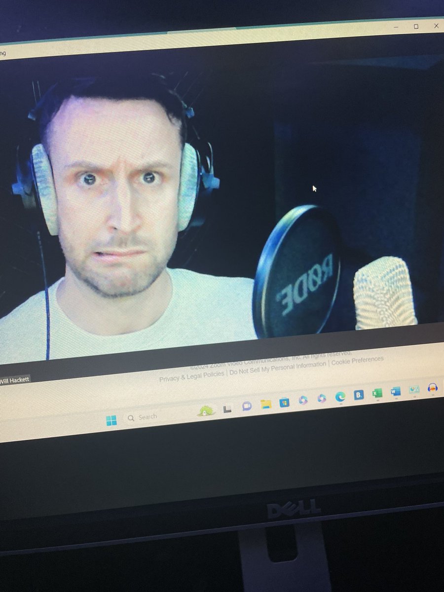 WillDoesVO's tweet image. Completed my first live remote recording session with a client yesterday 🥳 To say I was overly obsessing about what could go wrong is an understatement - VA’s do this all the time?!! 😓🫠😂 Anyway, milestone achieved ✅ #voiceover #voiceactor #remotesession